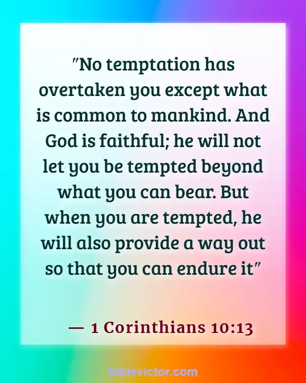 Bible verses About New Creation In Christ (1 Corinthians 10:13)