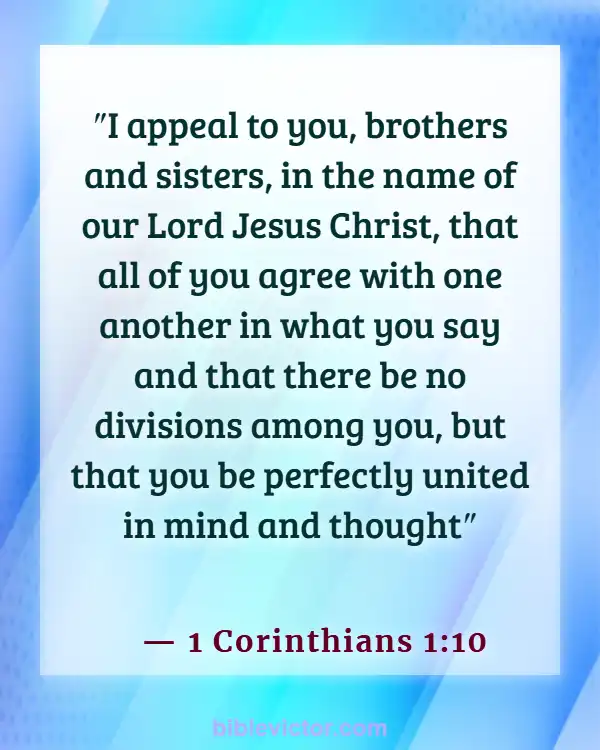 Bible verses About Body Of Christ (1 Corinthians 1:10)
