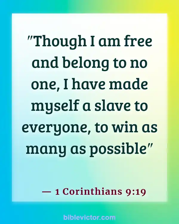 Bible verses About Keeping Company With Sinners (1 Corinthians 9:19)