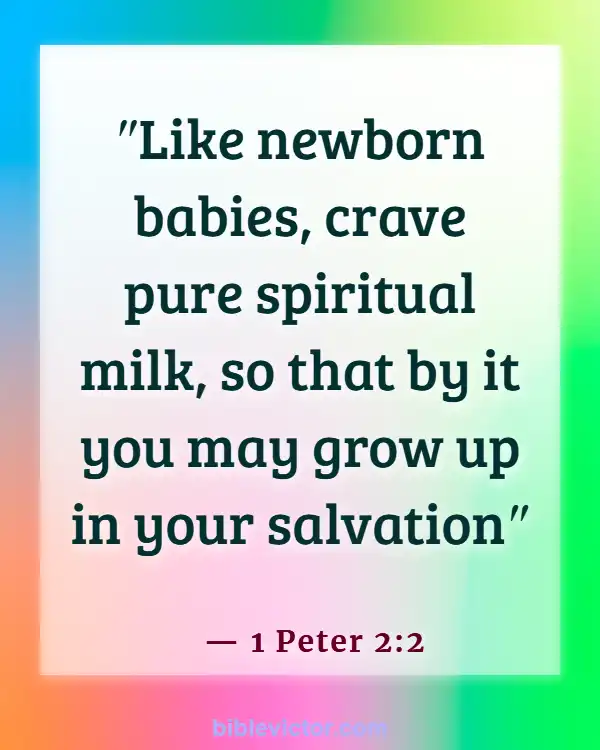 Bible verses About Power Of The Word (1 Peter 2:2)