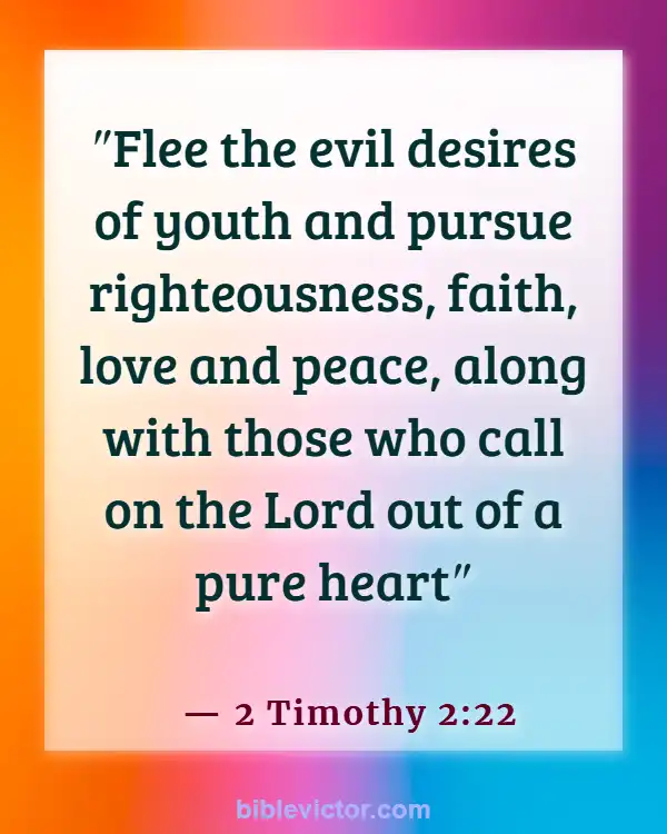 Bible verses About Boyfriends And Girlfriends (2 Timothy 2:22)