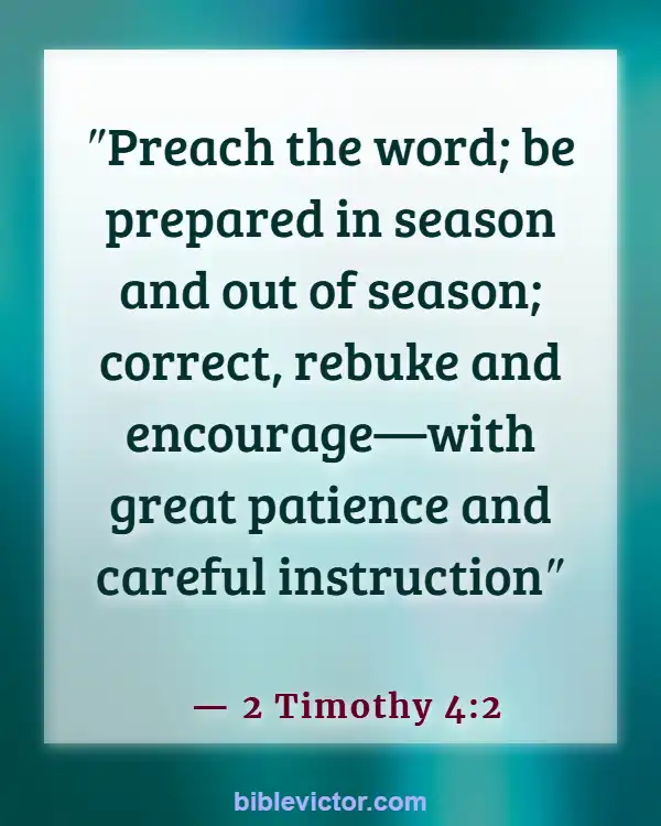 Bible verses About Unbeliever (2 Timothy 4:2)