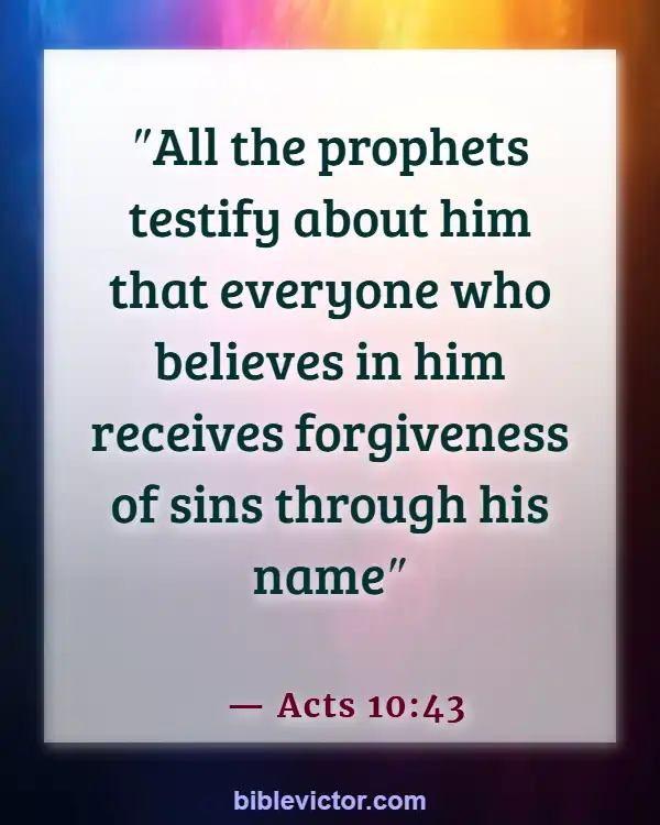Bible verses About Atonement (Acts 10:43)
