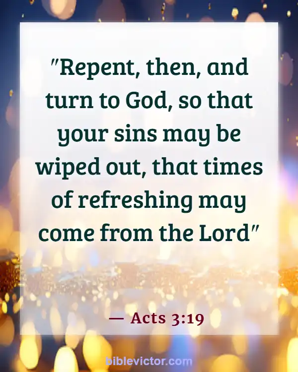 Bible verses About Forgiveness Of Sins (Acts 3:19)