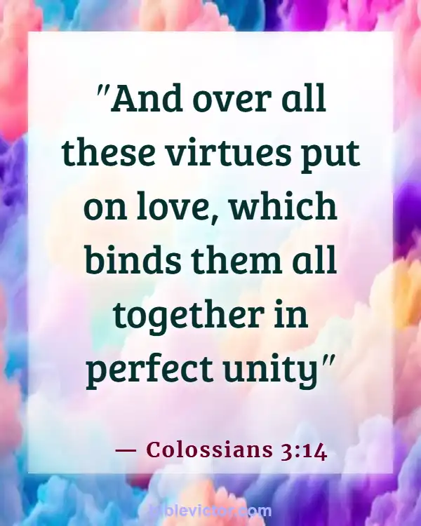 Bible verses About Boyfriends And Girlfriends (Colossians 3:14)