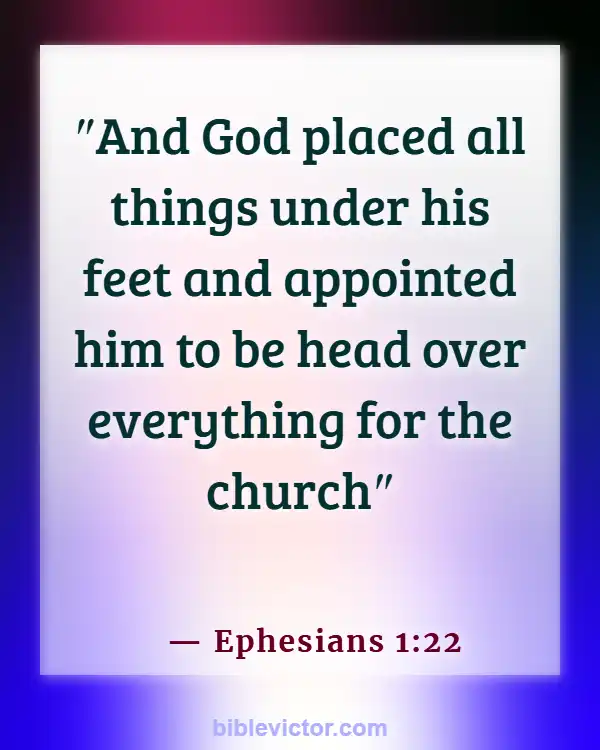 Bible verses About Body Of Christ (Ephesians 1:22)