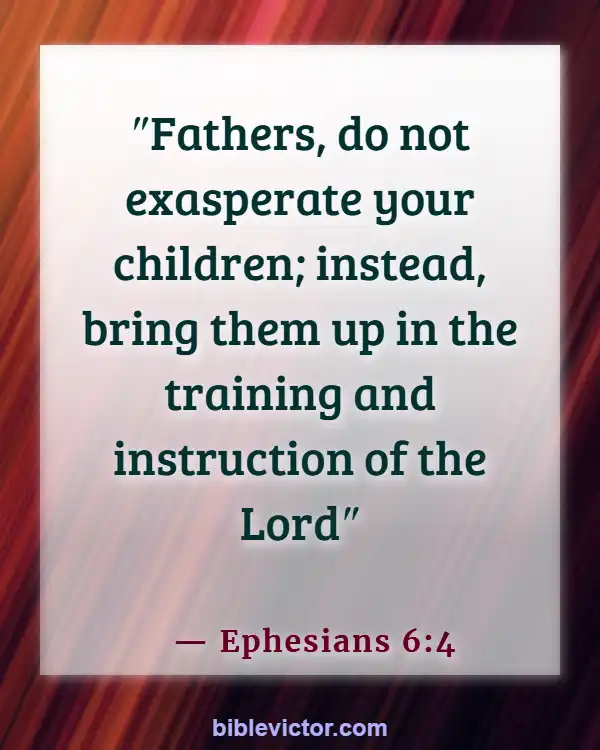 Bible verses About Bad Language (Ephesians 6:4)