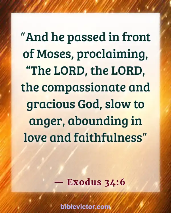 Bible Verses About The Wicked Being Punished (Exodus 34:6)
