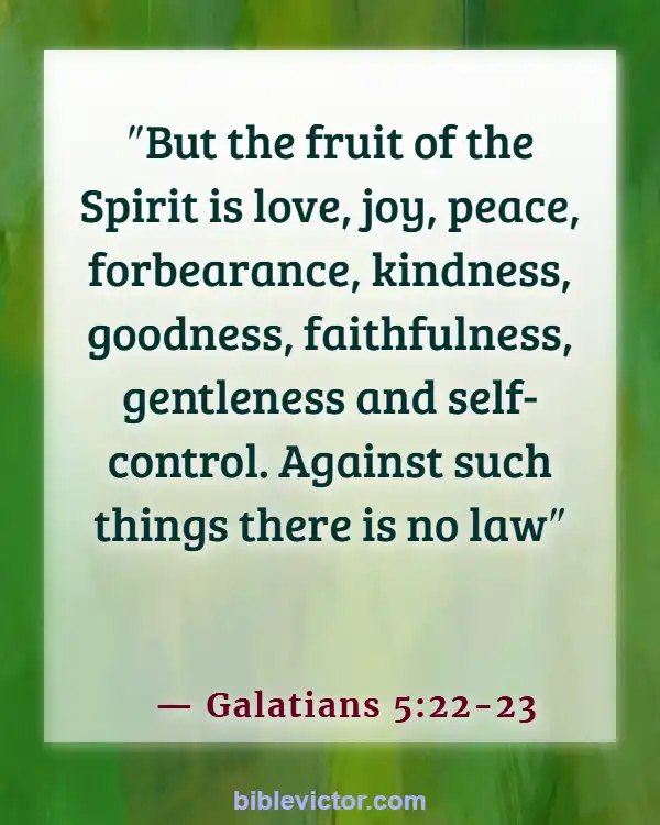 Bible verses About Peace Of Mind (Galatians 5:22-23)