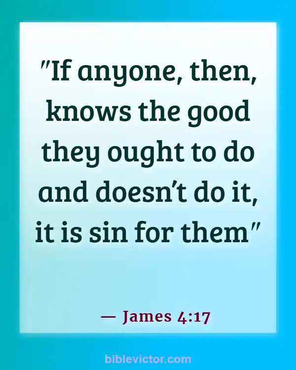 Bible verses About Children Going To Heaven (James 4:17)