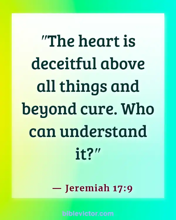 Bible Verses About The Wicked Being Punished (Jeremiah 17:9)
