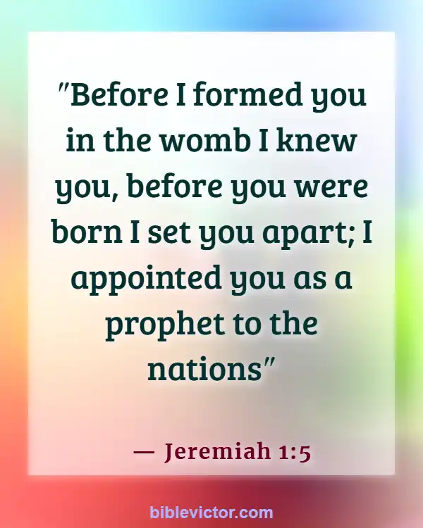 Bible verses About Children Going To Heaven (Jeremiah 1:5)