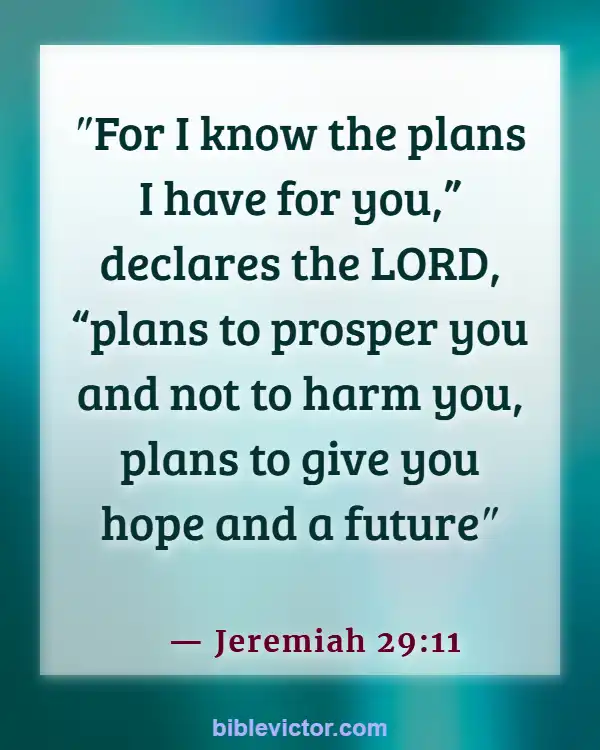 Bible Verse About Waiting on God’s Timing (Jeremiah 29:11)