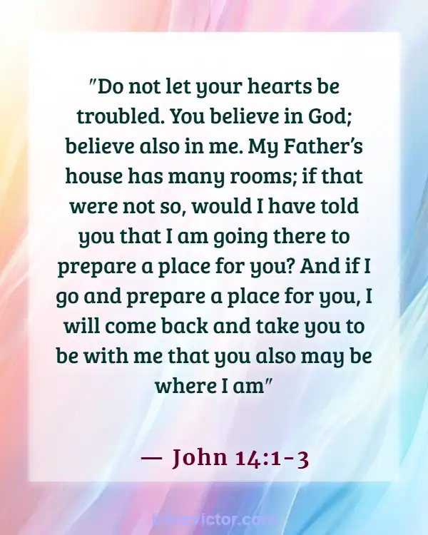 Bible verses About Children Going To Heaven (John 14:1-3)