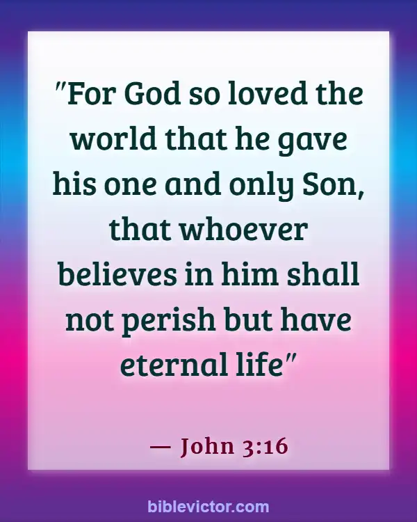 Bible verses About Unbeliever (John 3:16)
