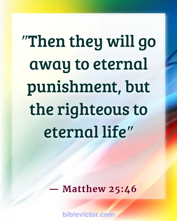 Bible verses About Unbeliever (Matthew 25:46)