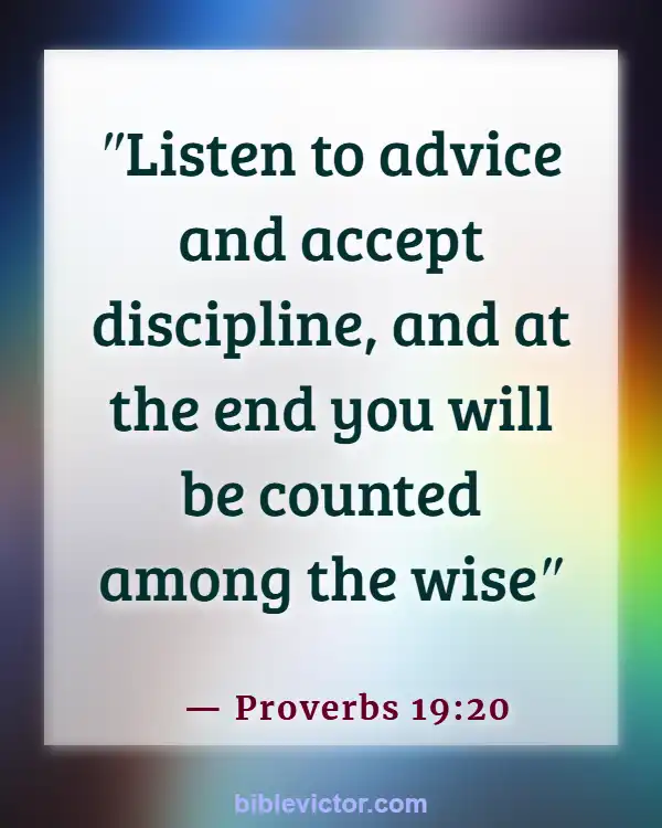 Bible verses About Boyfriends And Girlfriends (Proverbs 19:20)