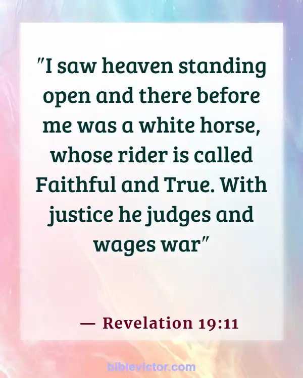 Bible Verses About The Wicked Being Punished (Revelation 19:11)