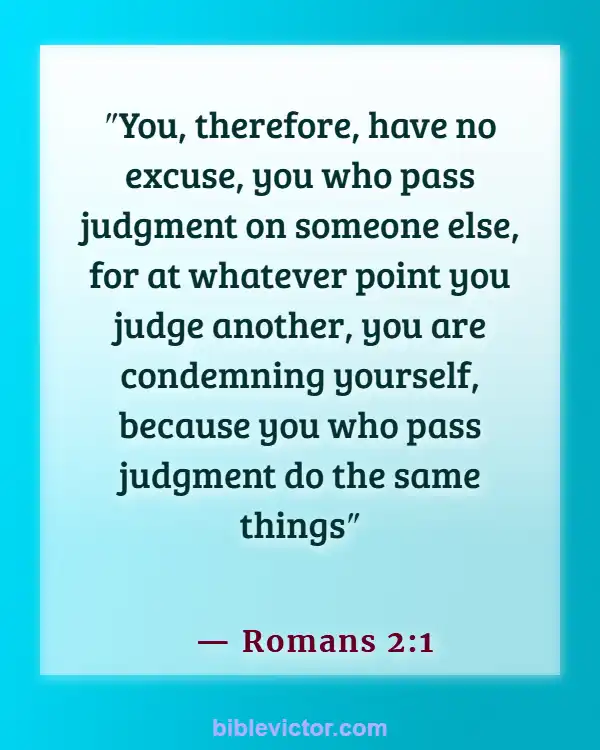 Bible verses About Unbeliever (Romans 2:1)