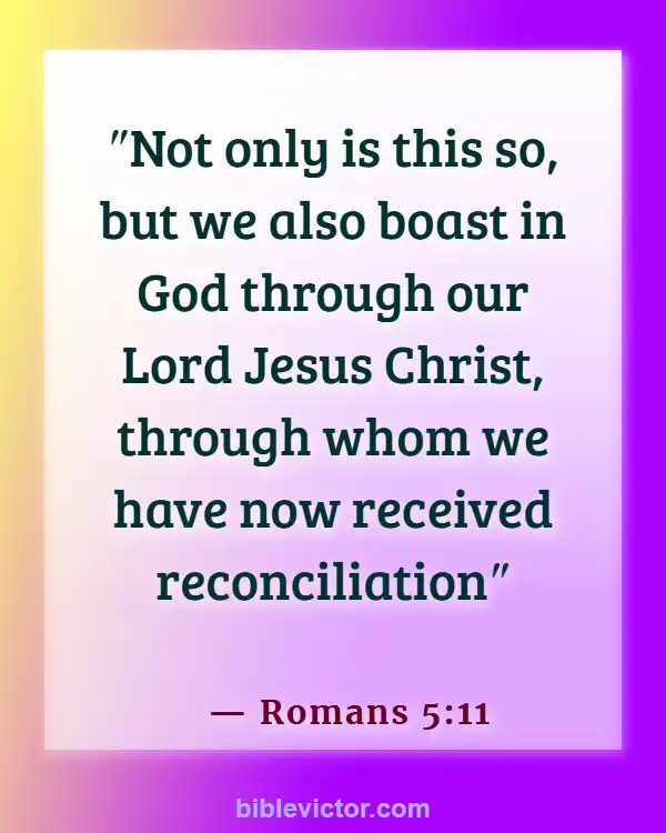 Bible verses About Atonement (Romans 5:11)