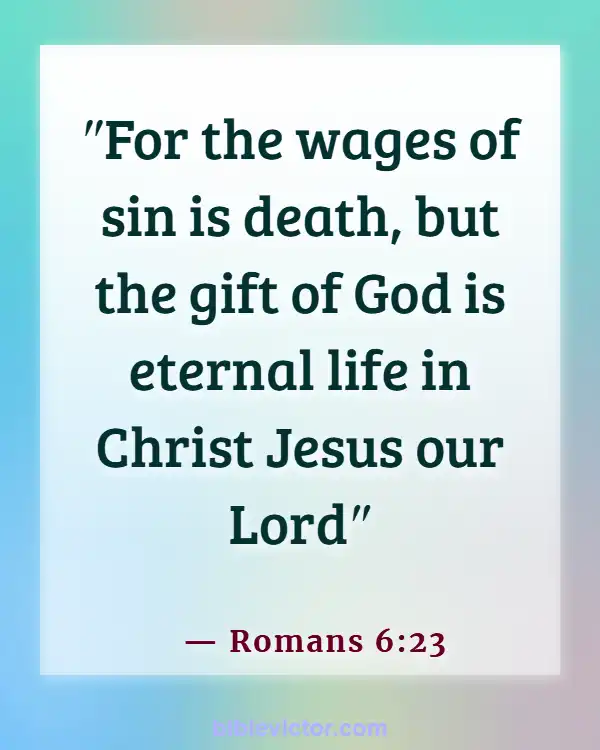 Bible verses About Unbeliever (Romans 6:23)