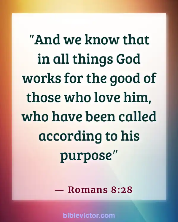 Bible Verse About Waiting on God’s Timing (Romans 8:28)