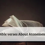 Bible verses About Atonement