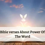 Bible verses About Power Of The Word